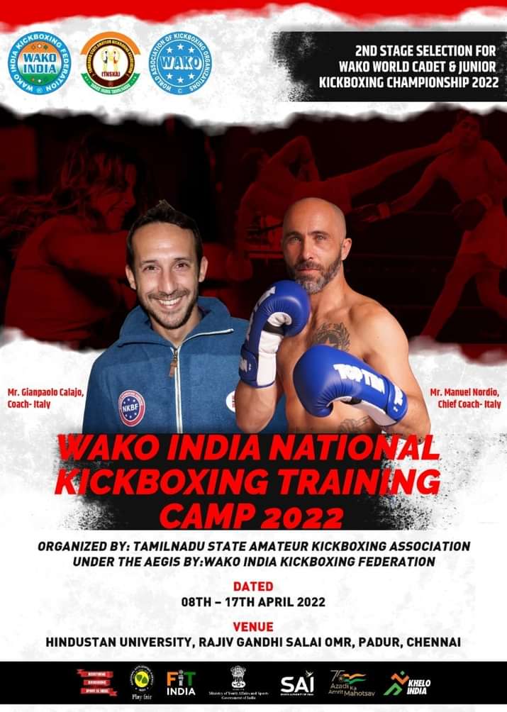 2 National Kickboxing Training Camp April 2022 
